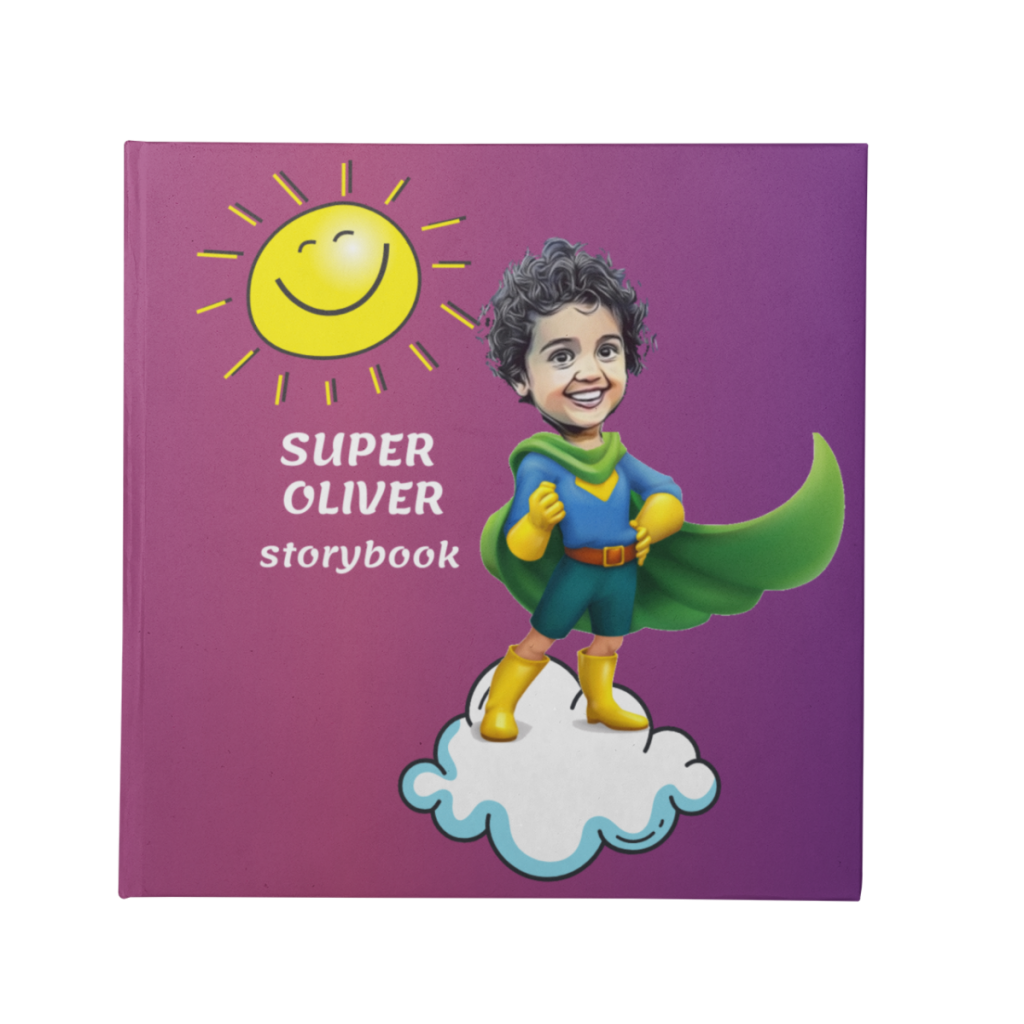 Personalized Superhero Story Book with Photo