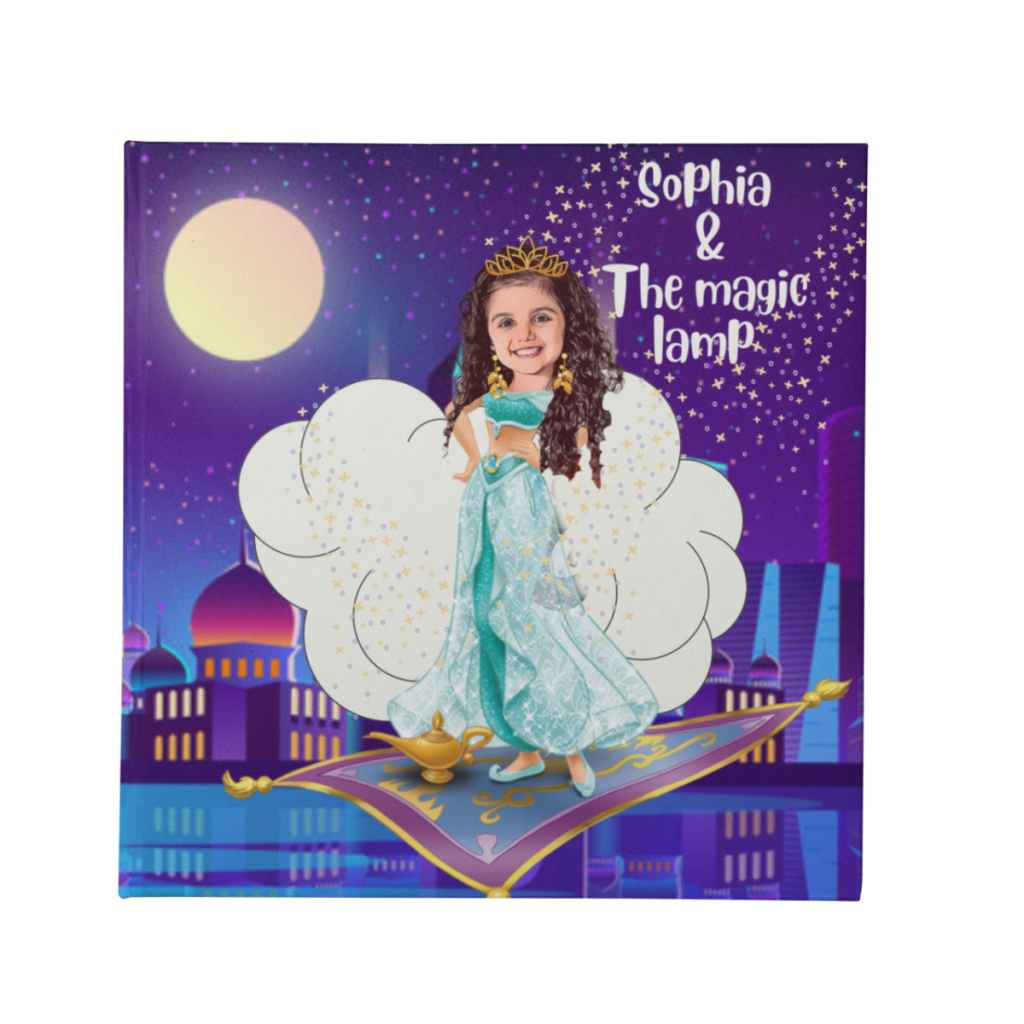 Personalized Magic Lamp Story Book with Photo