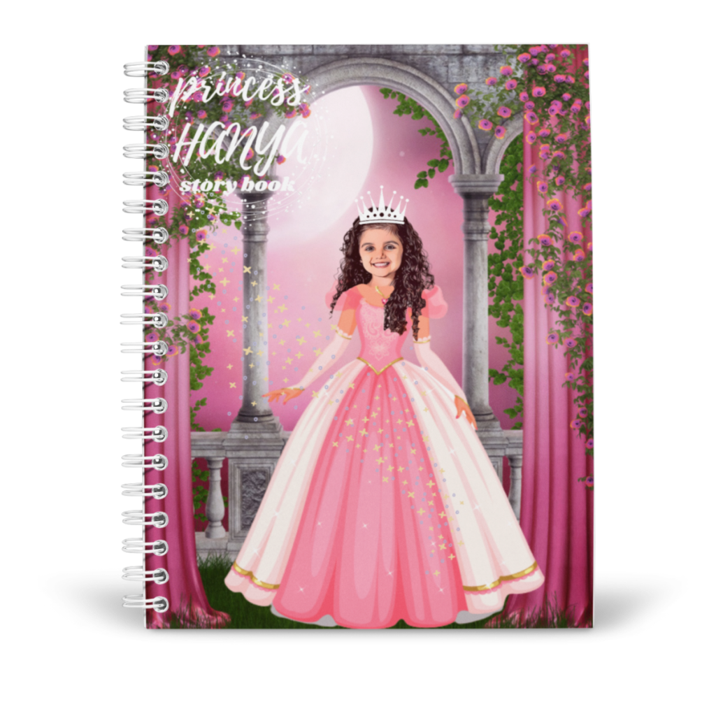 Personalized Notebook  with Photo For Girls